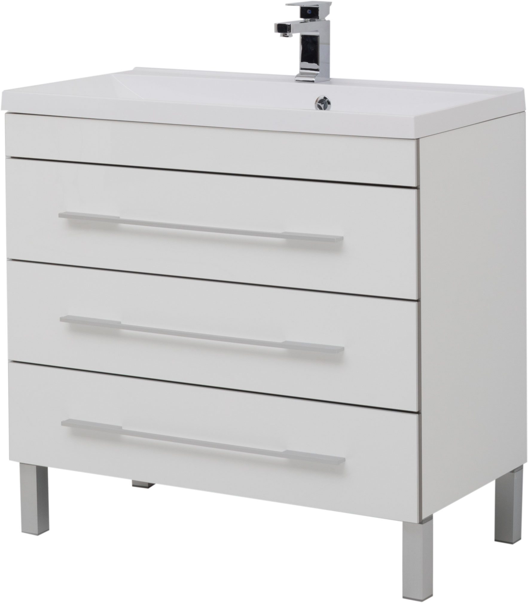 Мебель для ванной Aquanet Верона 90 белая - 5