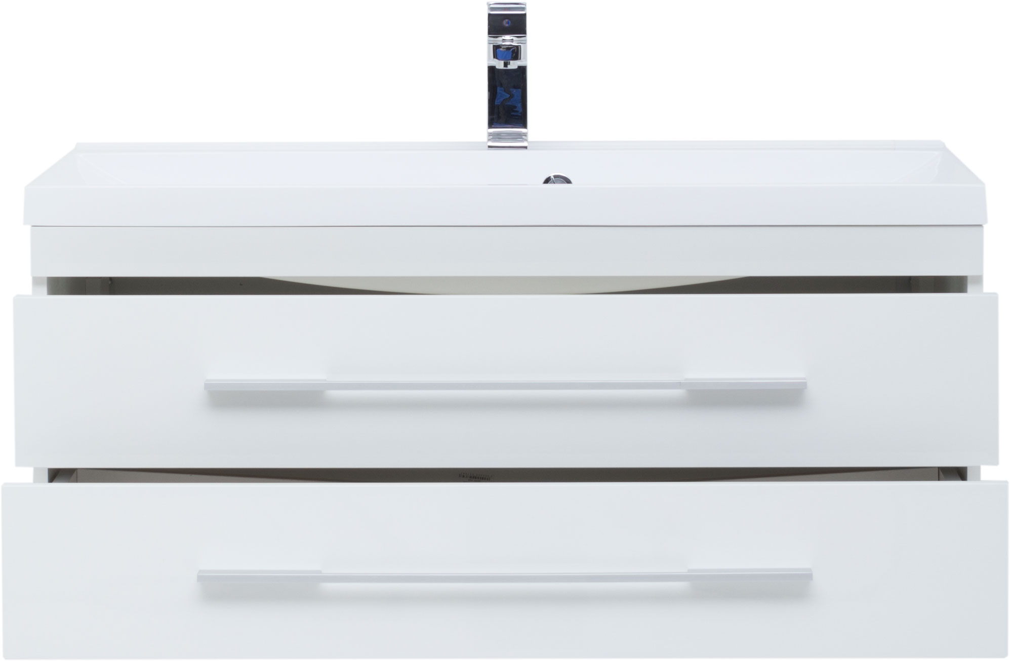 Тумба с раковиной Aquanet Нота 100 белая - 3