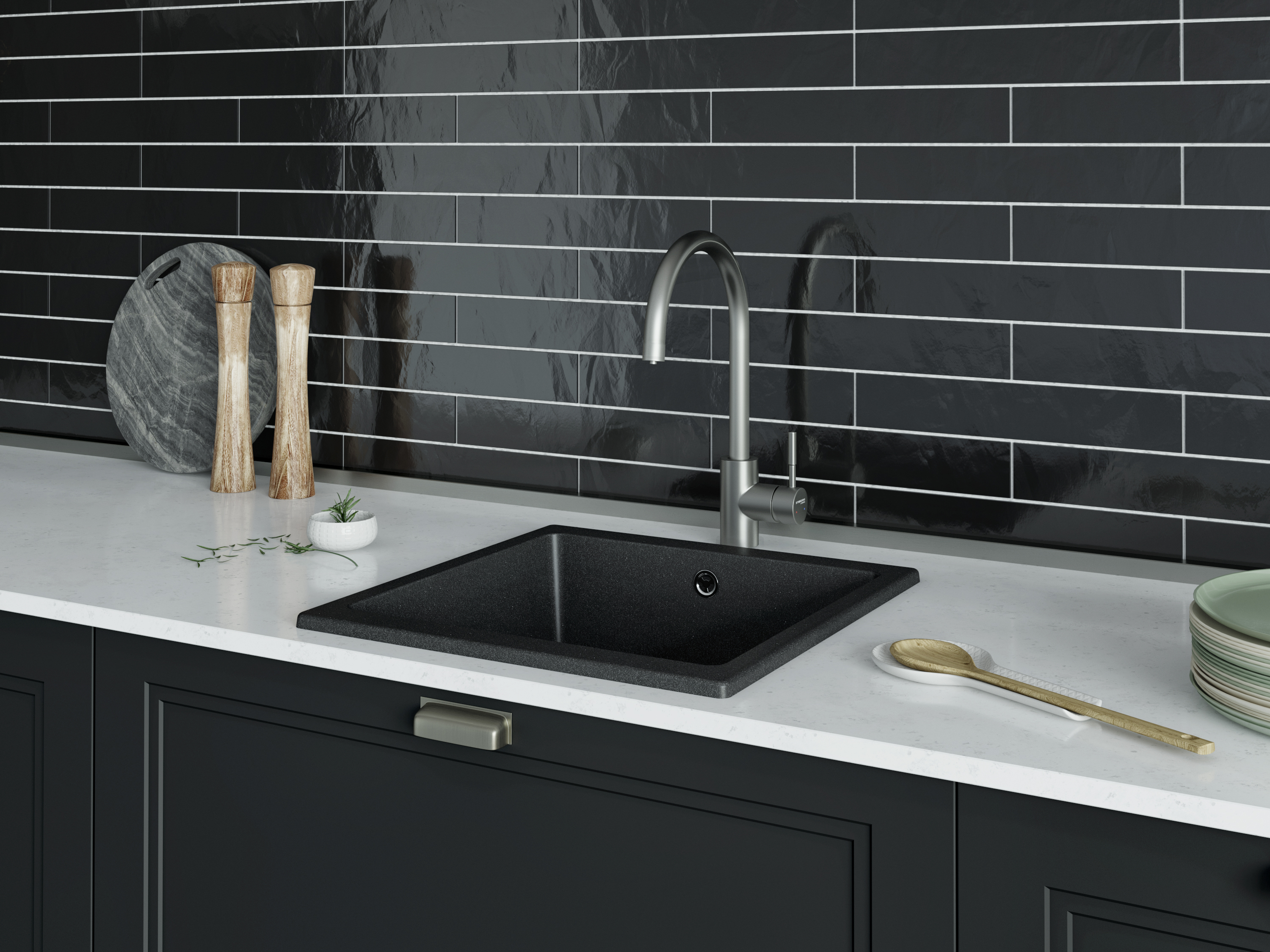 Смеситель для кухни STWORKI by Damixa HSTW07200 никель - 5