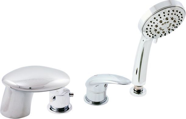 Смеситель для ванны Rav Slezak Dunai хром  D471.5P - 0