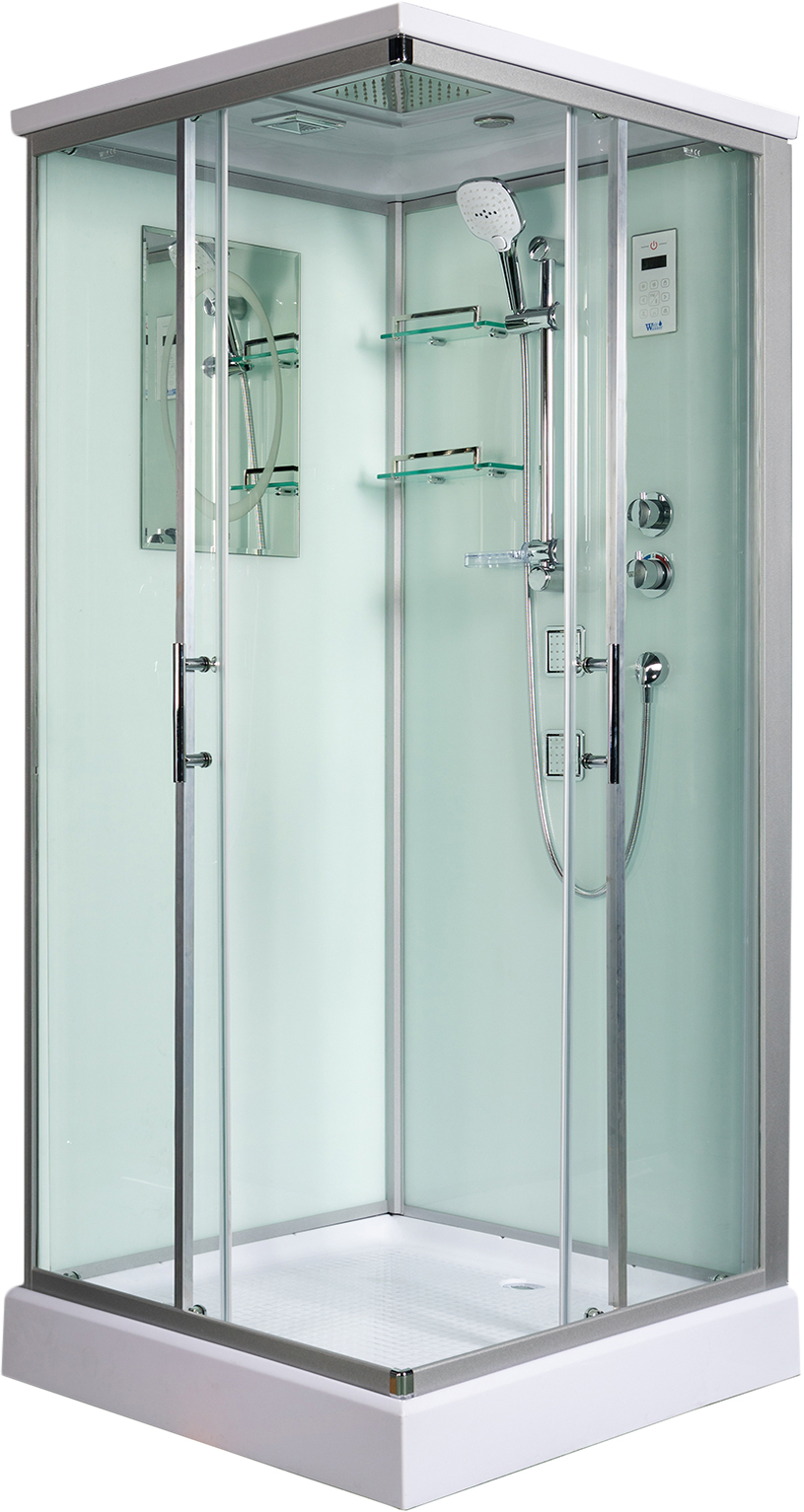 Душевая кабина Weltwasser WW500 Laine 904 90х90 хром  10000003268 - 0