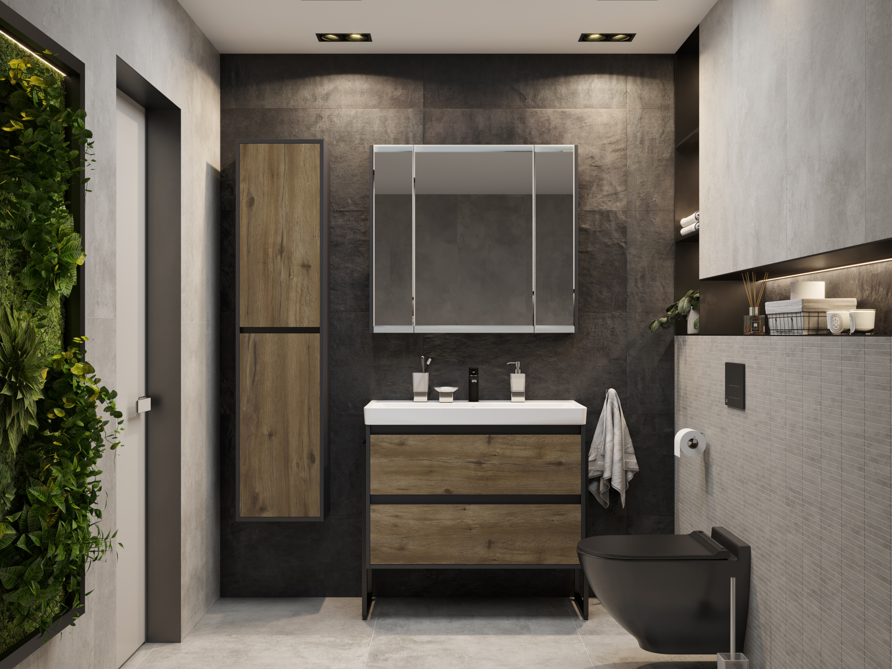 Тумба с раковиной STWORKI Кронборг 90 477832 - 1