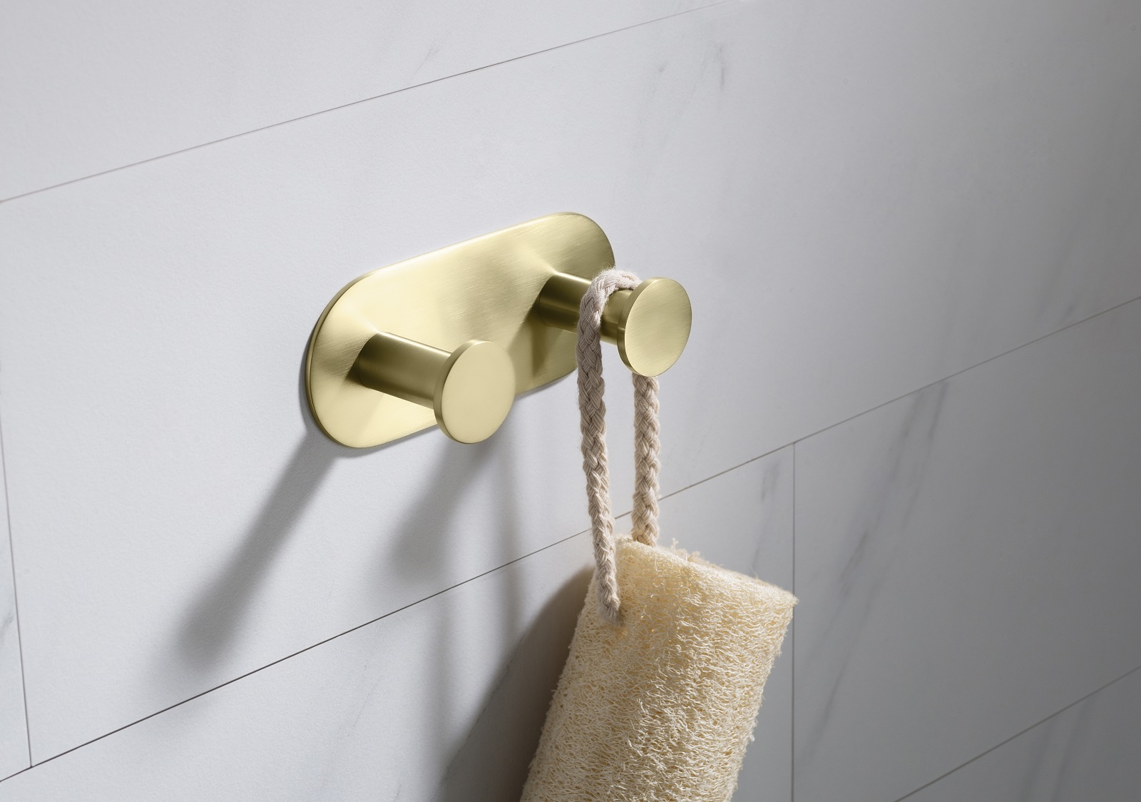 Вешалка-2 крючка Timo Saona 13014/17 золото матовое - 1