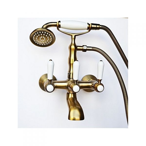 Смеситель для ванны Magliezza Bianco бронза  50105-3-br - 0