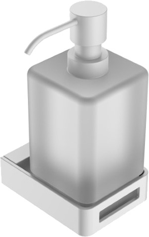 Дозатор Boheme Q 10957-MW Matt White - 0