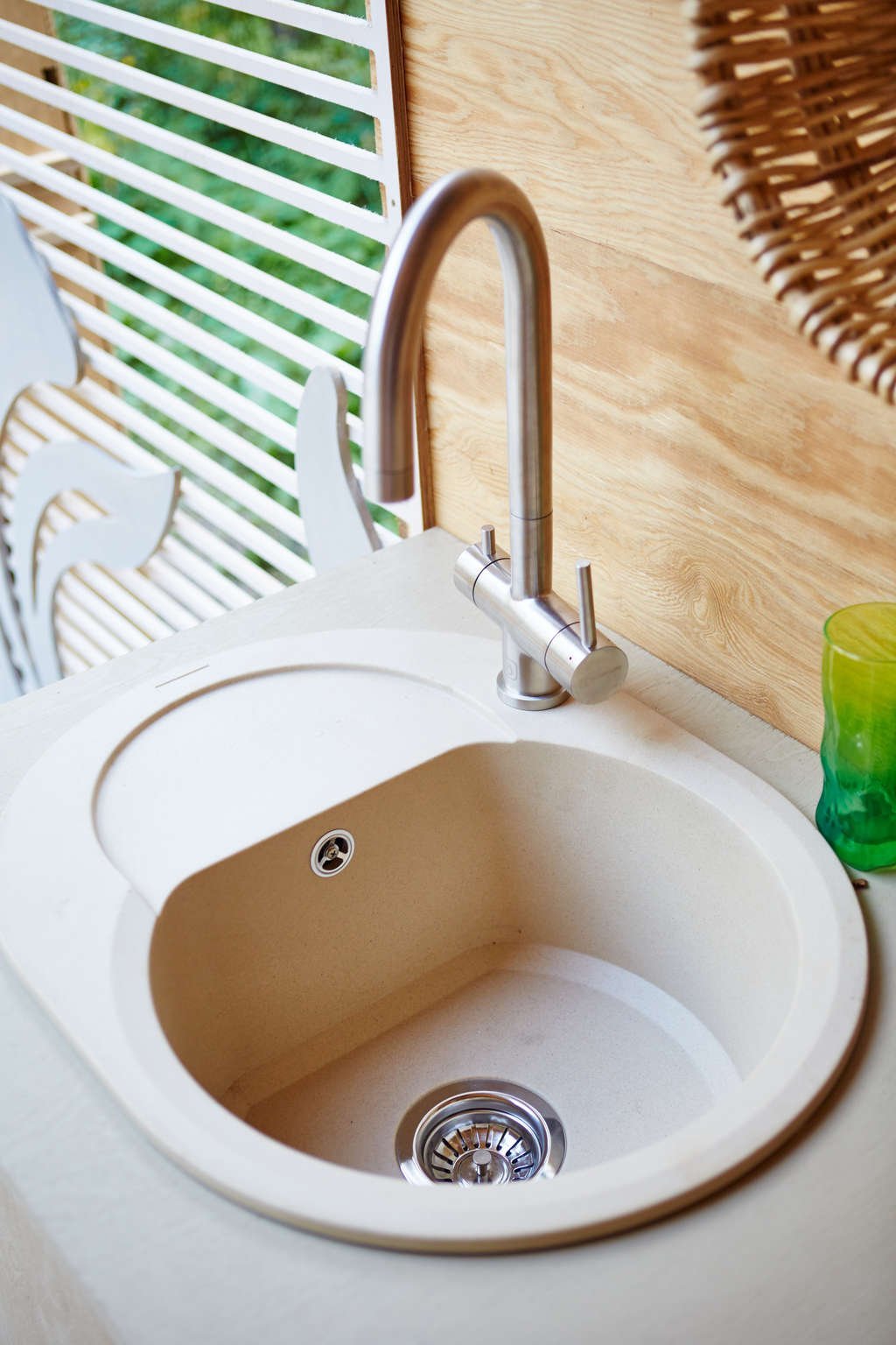 Мойка кухонная Omoikiri Sakaime 60E-BE ваниль 4993121 - 1