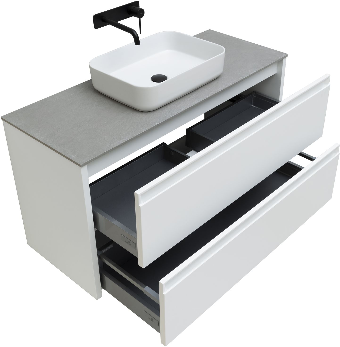 Тумба под раковину Allen Brau Fantasy 120 белый матовый 1.11005.WM - 6