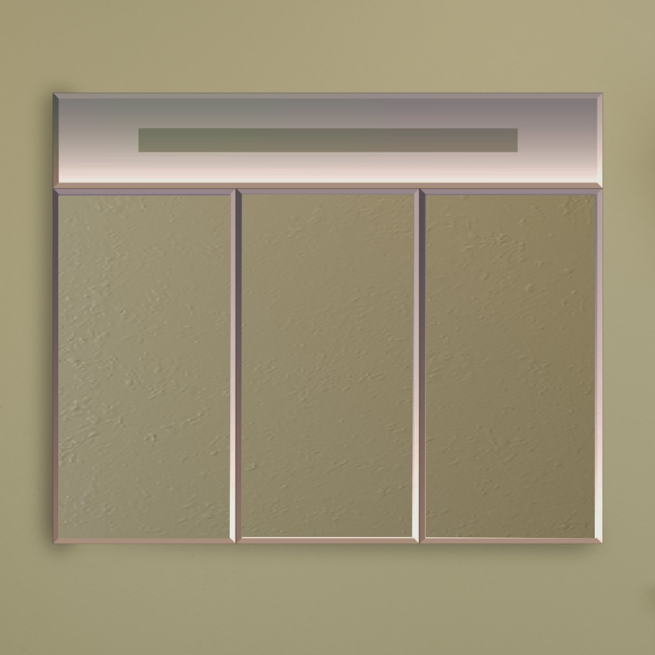 Зеркало-шкаф Misty Николь 105 П-Ник04105-01 - 0