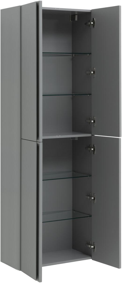 Шкаф пенал Allen Brau Eclipse 60 подвесной серый матовый 1.E1006.PGM - 5