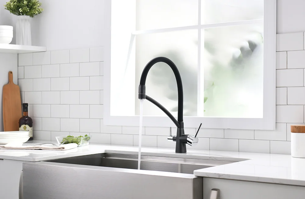 Смеситель для кухни Paulmark Siegen черный матовый Si213111-418 - 2