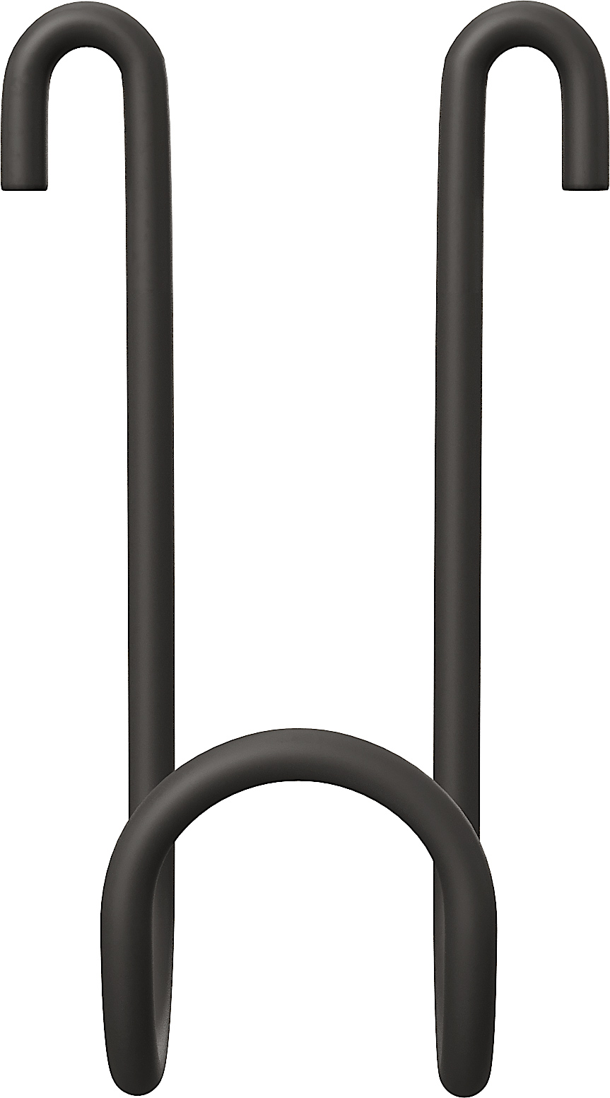 Крючок DIWO Смоленск П16540 одинарный, черный муар - 3