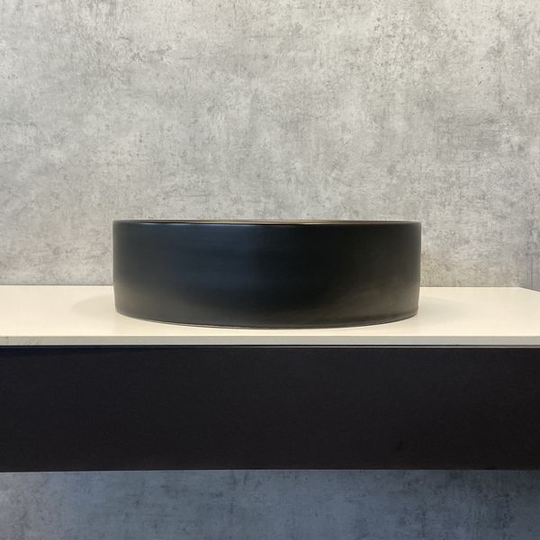  Раковина Comforty 9110 MB матовая черная 00-00002766 - 4