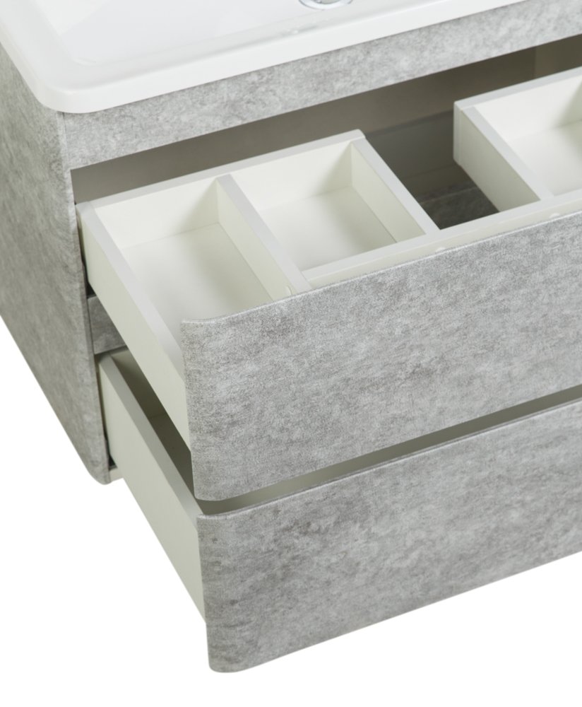 Тумба под раковину BelBagno Albano 80 серый ALBANO-800-2C-SO-CVG - 8