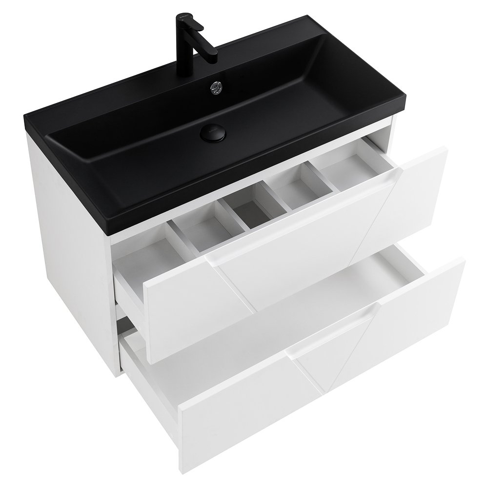 Тумба под раковину BelBagno Vittoria 100 белый матовый VITTORIA-1000-2C-SO-BO-P - 5