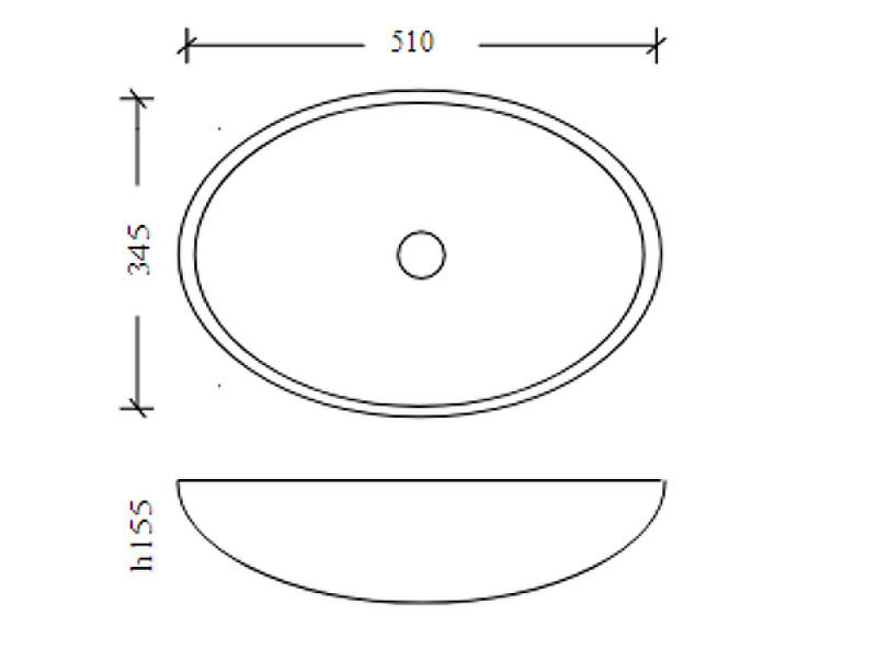 Раковина накладная Boheme Armadi Art NeoArt 51 черный 813-B - 5