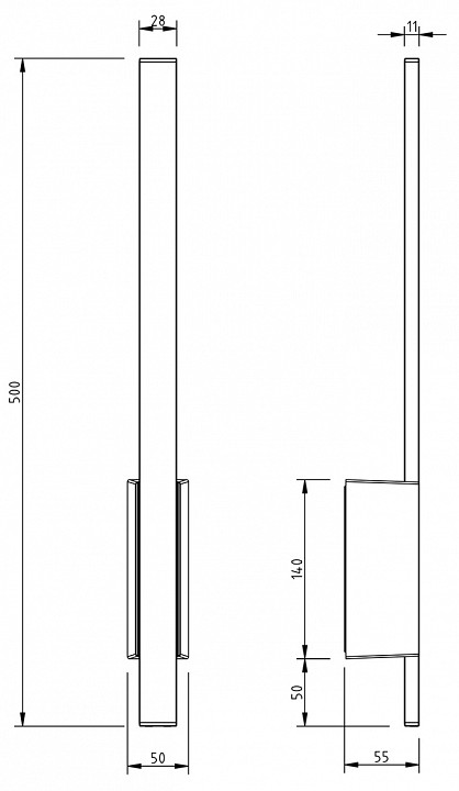 Светильник на штанге Escada 30009LED 30009W/01LED - 2