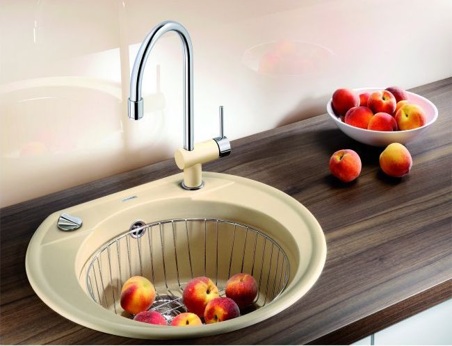 Мойка из гранита Blanco Rondoval бежевый  515672 - 5