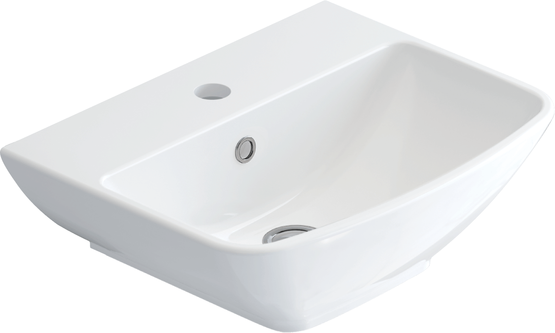 Раковина STWORKI Дублин 45 с пьедесталом 558292 - 4