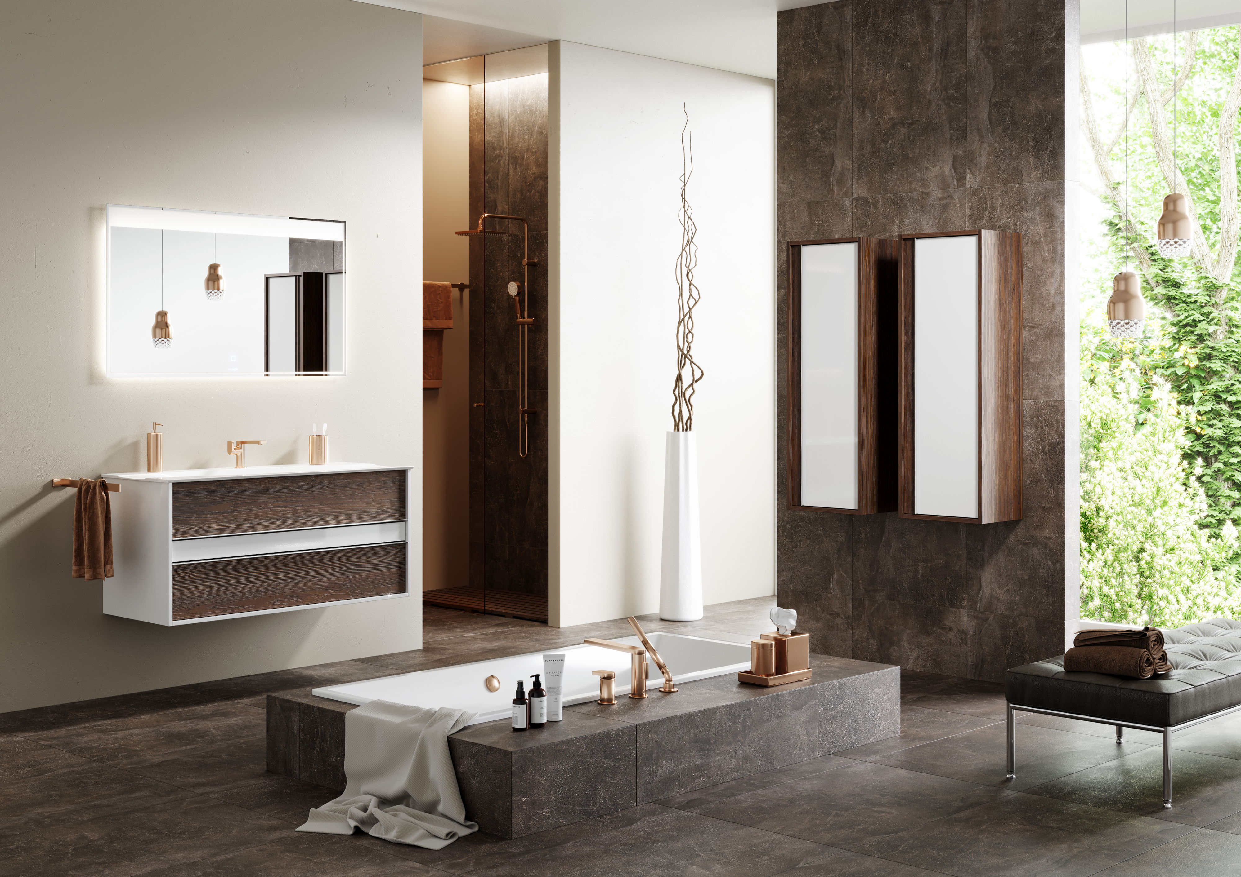 Мебельная раковина Clarberg Papyrus 100 Pap.10.04. WG - 1