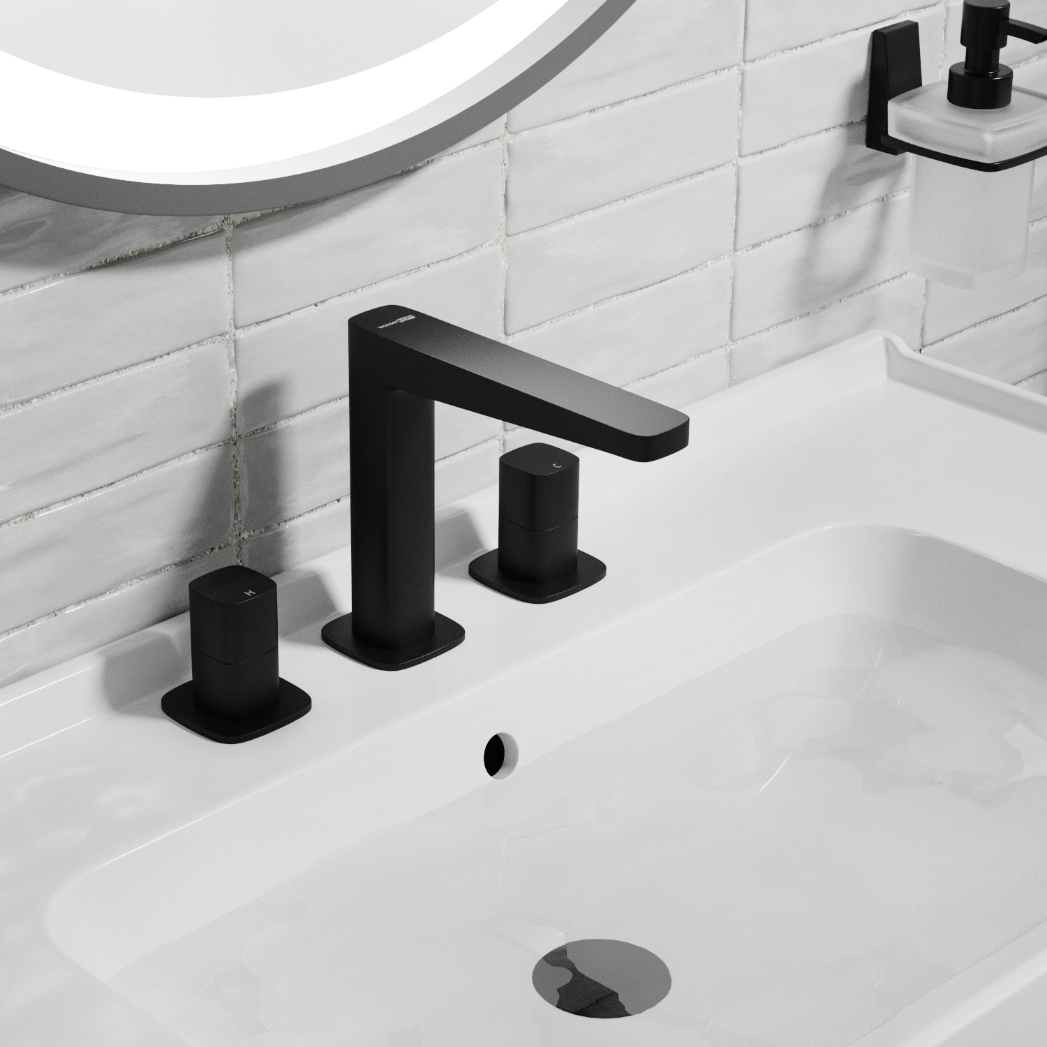 Nuthe 9135 Встраиваемый смеситель для раковины - 1