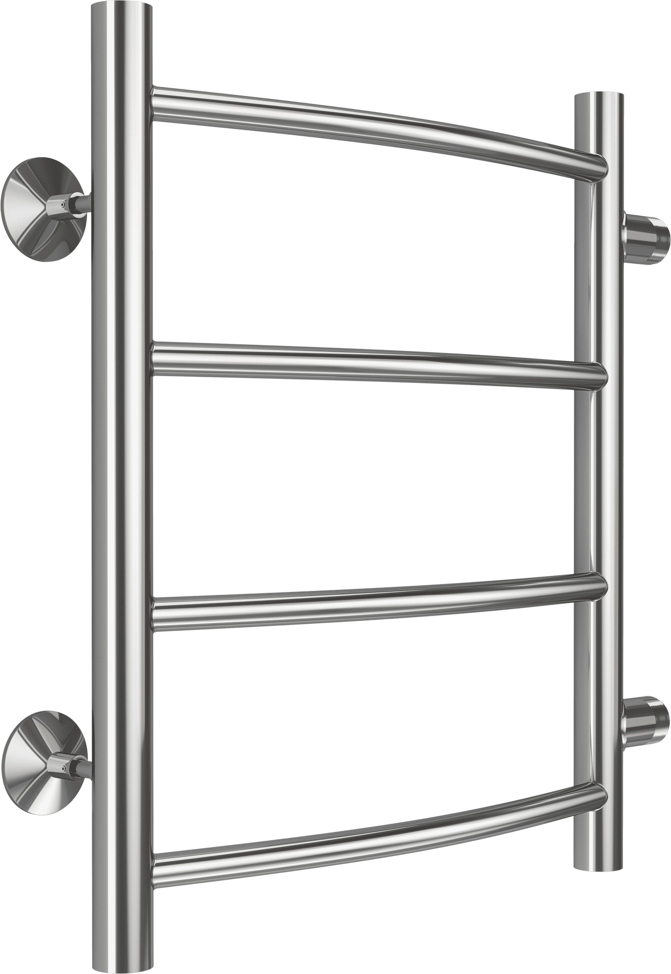Водяной полотенцесушитель Terminus Классик П4 400x500 Хром боковое подключение 4670078530189 - 1
