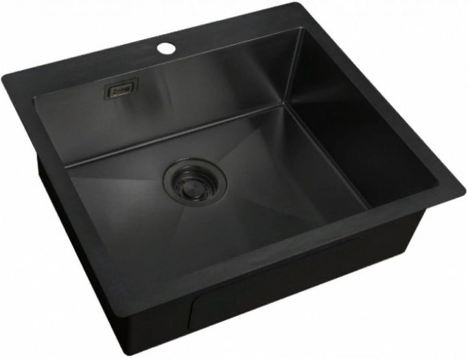 Мойка кухонная Zorg Light ZL R 590510 GRAFIT - 0