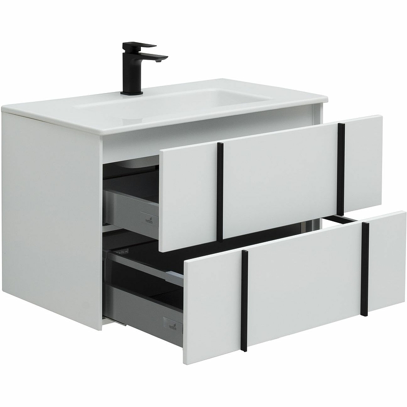 Тумба под раковину Allen Brau Reality 80 белый матовый 1.32005.WM - 6