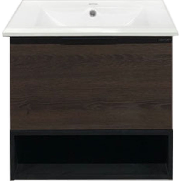 Тумба с раковиной Comforty Франкфурт 60 дуб коричневый 00004150530 - 0