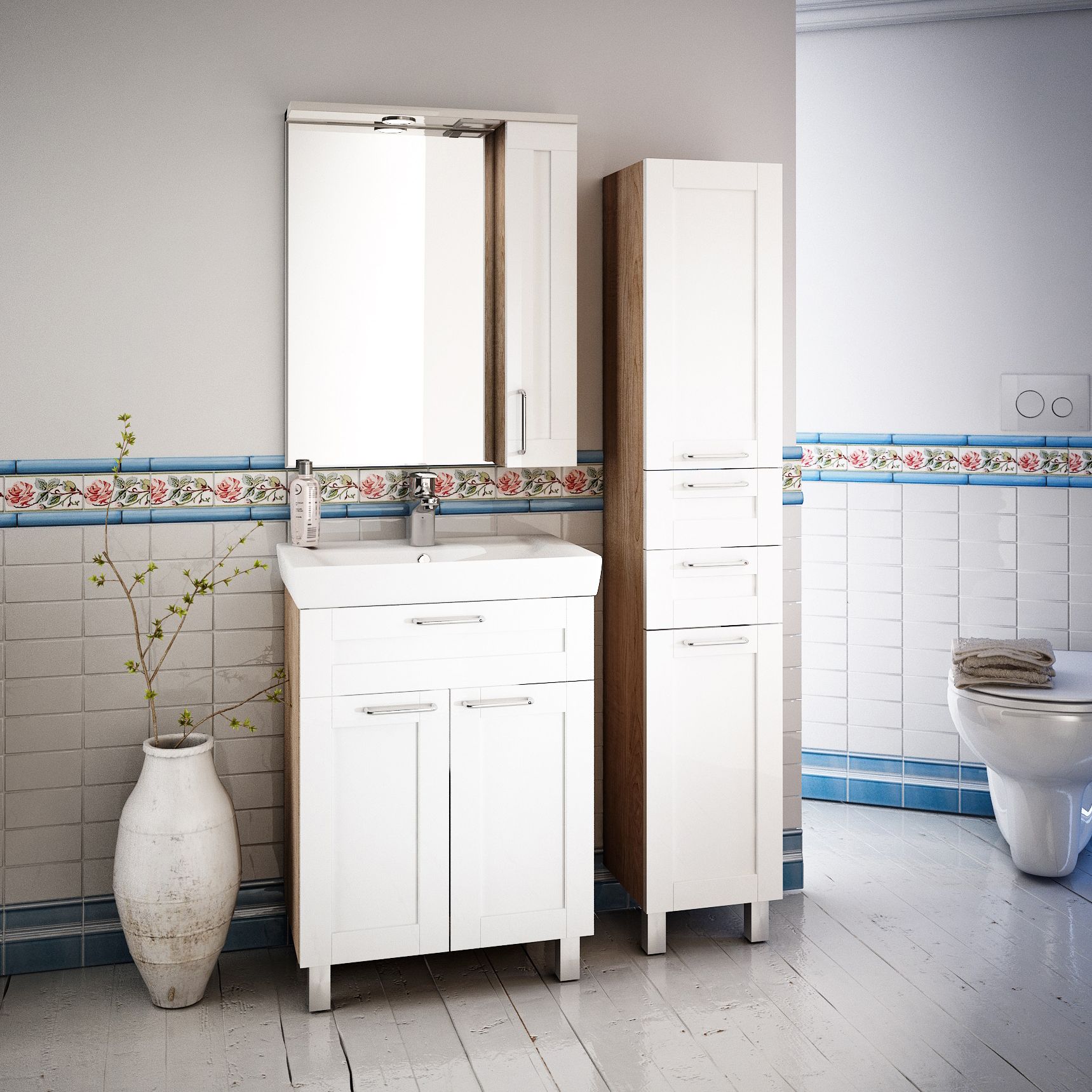 Зеркало-шкаф Iddis Sena 60 SEN6000i99 - 1