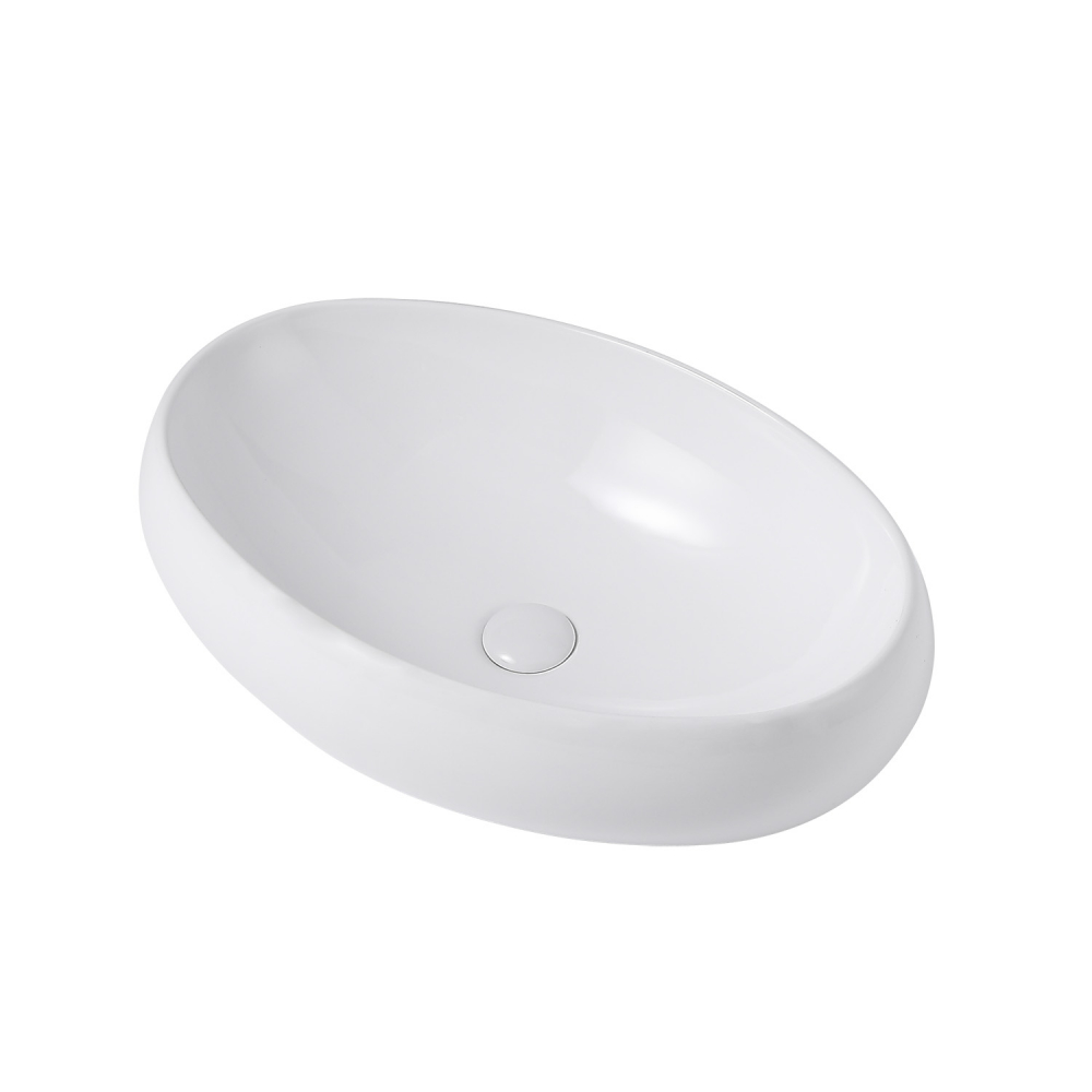 Раковина накладная ABBER Bequem 602 белая  AC2102 - 0