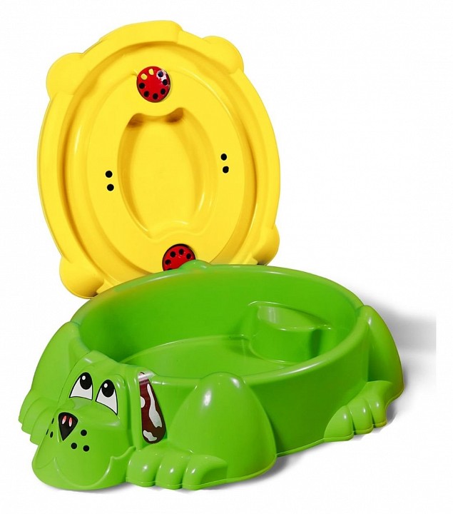 Песочница KIDS Собачка с крышкой 432 2894740401 - 3
