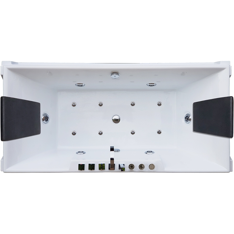 Вана акриловая Royal Bath Triumph De Luxe 170х87 с гидромассажем белый RB665101DL - 0