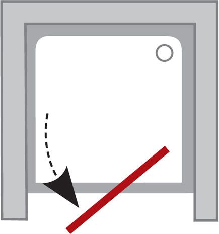 Душевая дверь Ravak Pivot 100 см  03GA0100Z1 - 1