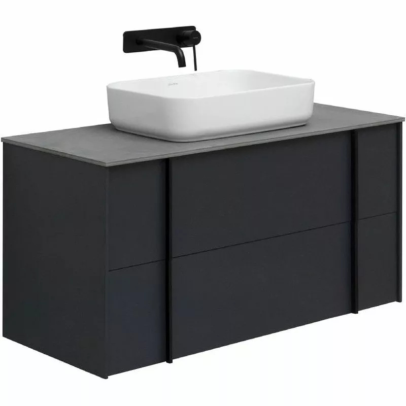 Тумба под раковину Allen Brau Reality 120 черный матовый 1.32008.AM - 0