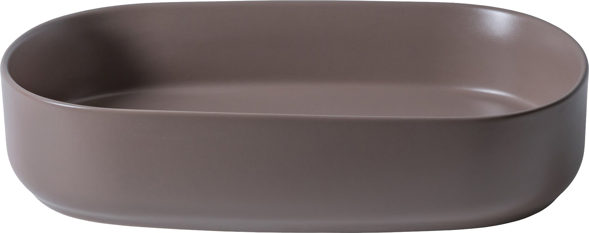 Раковина Allen Brau Fantasy Oval 55x36, коричневая 4.11022.TP - 1