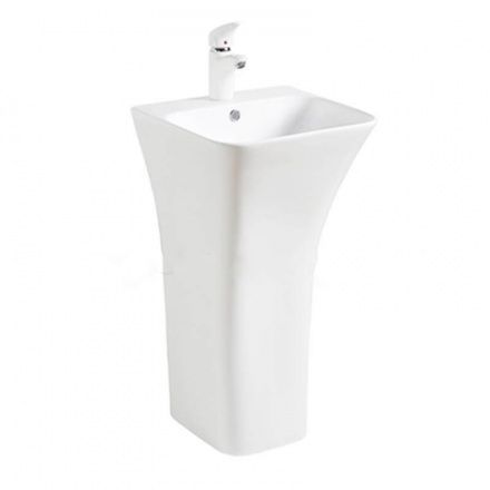 Раковина напольная CeramaLux N 44.5 см белый  G-315 - 0