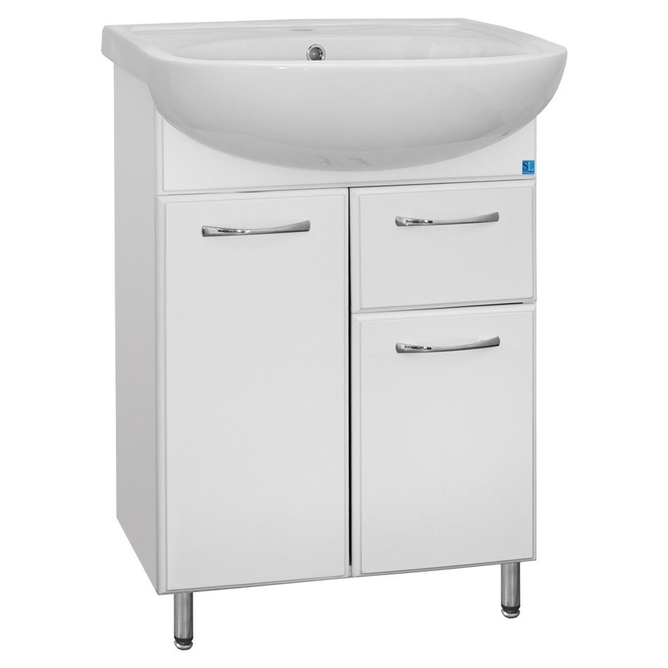 Тумба для комплекта Style Line Эко Стандарт №11 61 белая ЛС-00000101 - 0