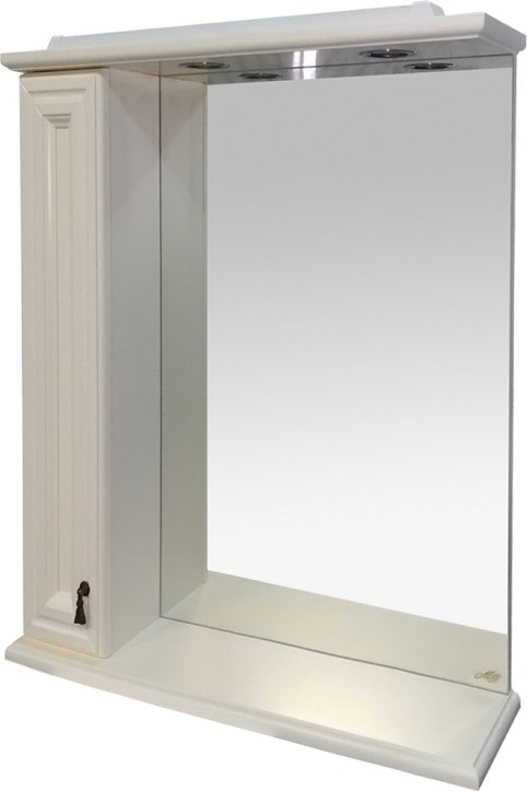 Зеркало Misty Лувр 75 L слоновая кость П-Лвр03075-1014Л - 2