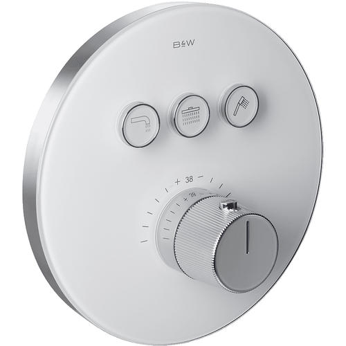 Душевой комплект встраиваемый Black&White Universell хром 7787 - 1