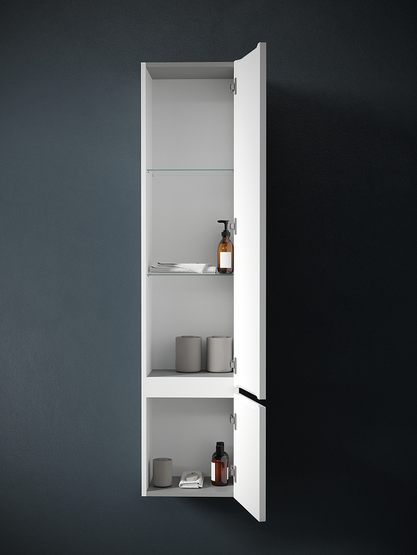 Шкаф-пенал Sancos Very правый 35х160 белый PVR35RW - 1