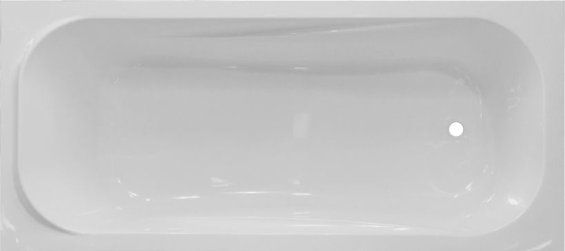 Ванна из литьевого мрамора Эстет Альфа, 180 х 80 см, ФР-00001311 - 0