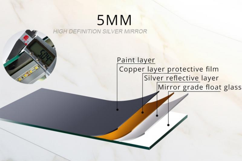 Зеркало с подсветкой Gappo G601 - 5