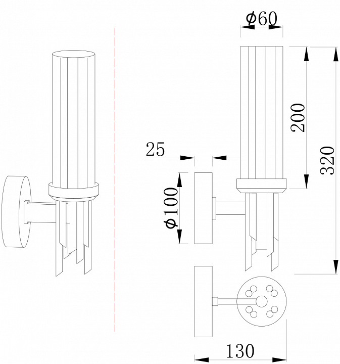 Бра Stilfort Graff 2170/02/01W - 1