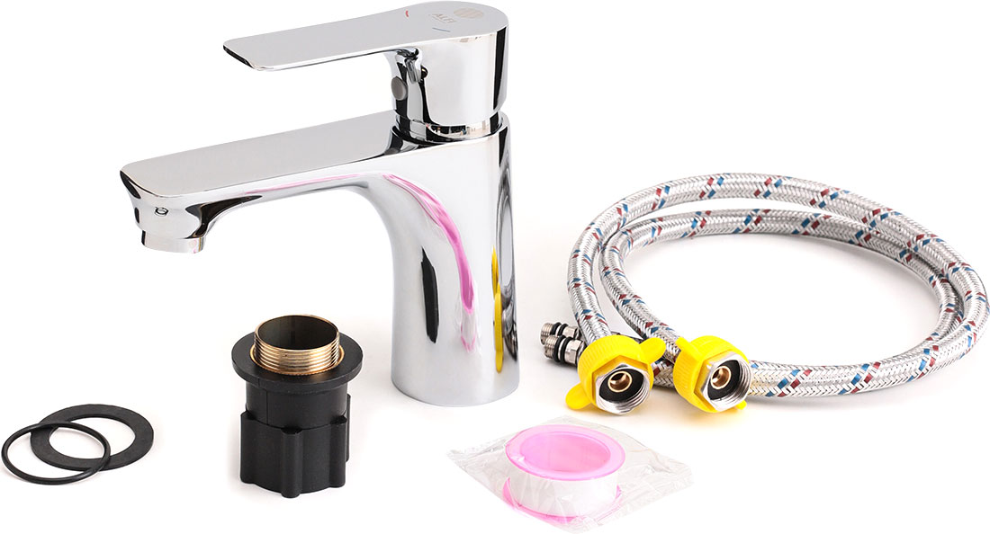 Смеситель для раковины STWORKI Берген BER-01cr хром - 4