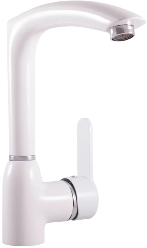 Смеситель для кухни Rav Slezak Zambezi белый ZA007.5/7B - 0