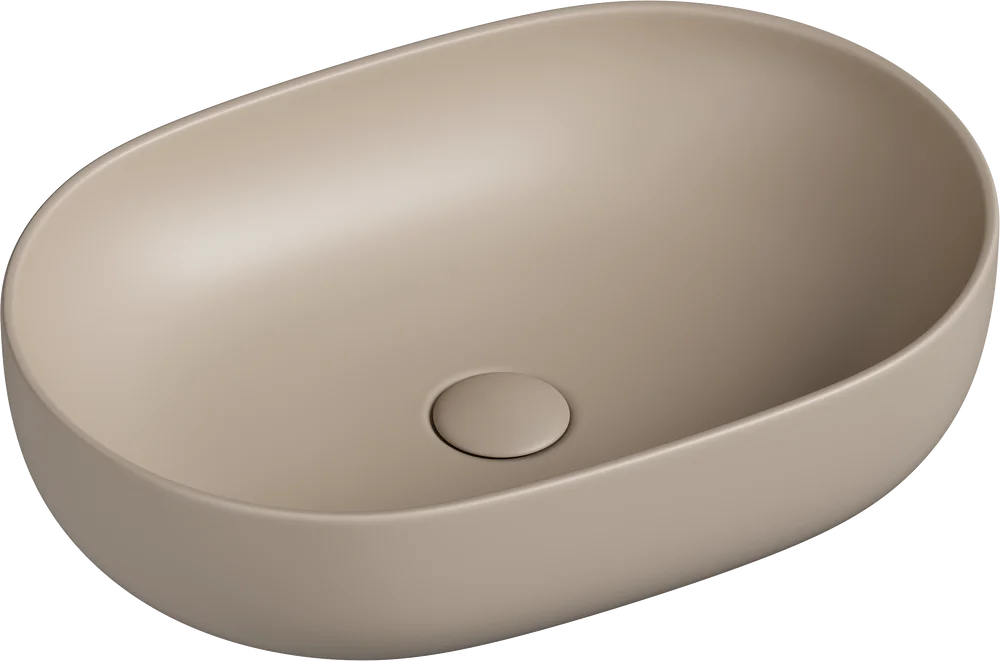 Раковина накладная Ceramica Nova Element 60х41.5 кофейная CN6047MC - 0