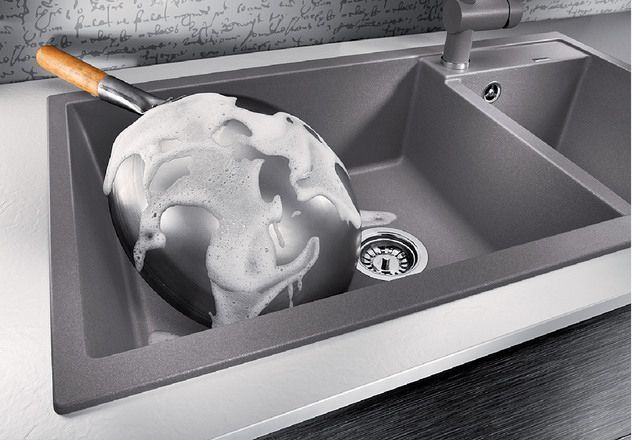 Мойка из гранита Blanco Metra бежевый  517364 - 3