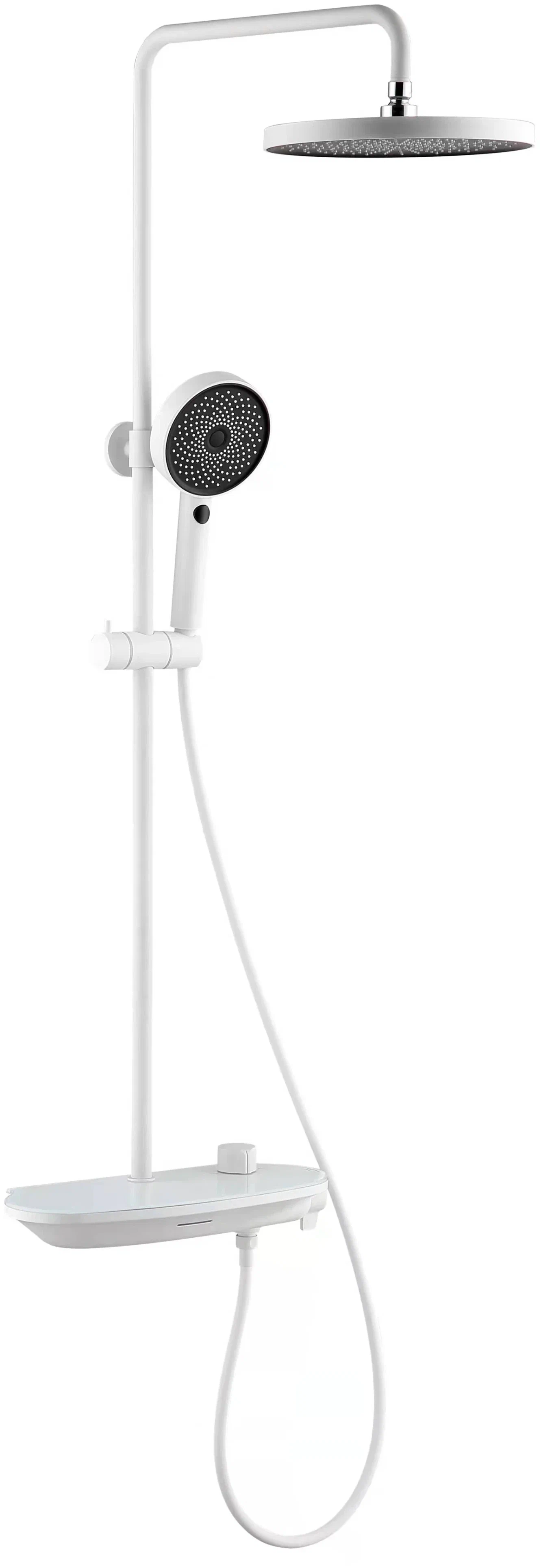 Душевая стойка Gappo белая матовая G2495-88 - 0