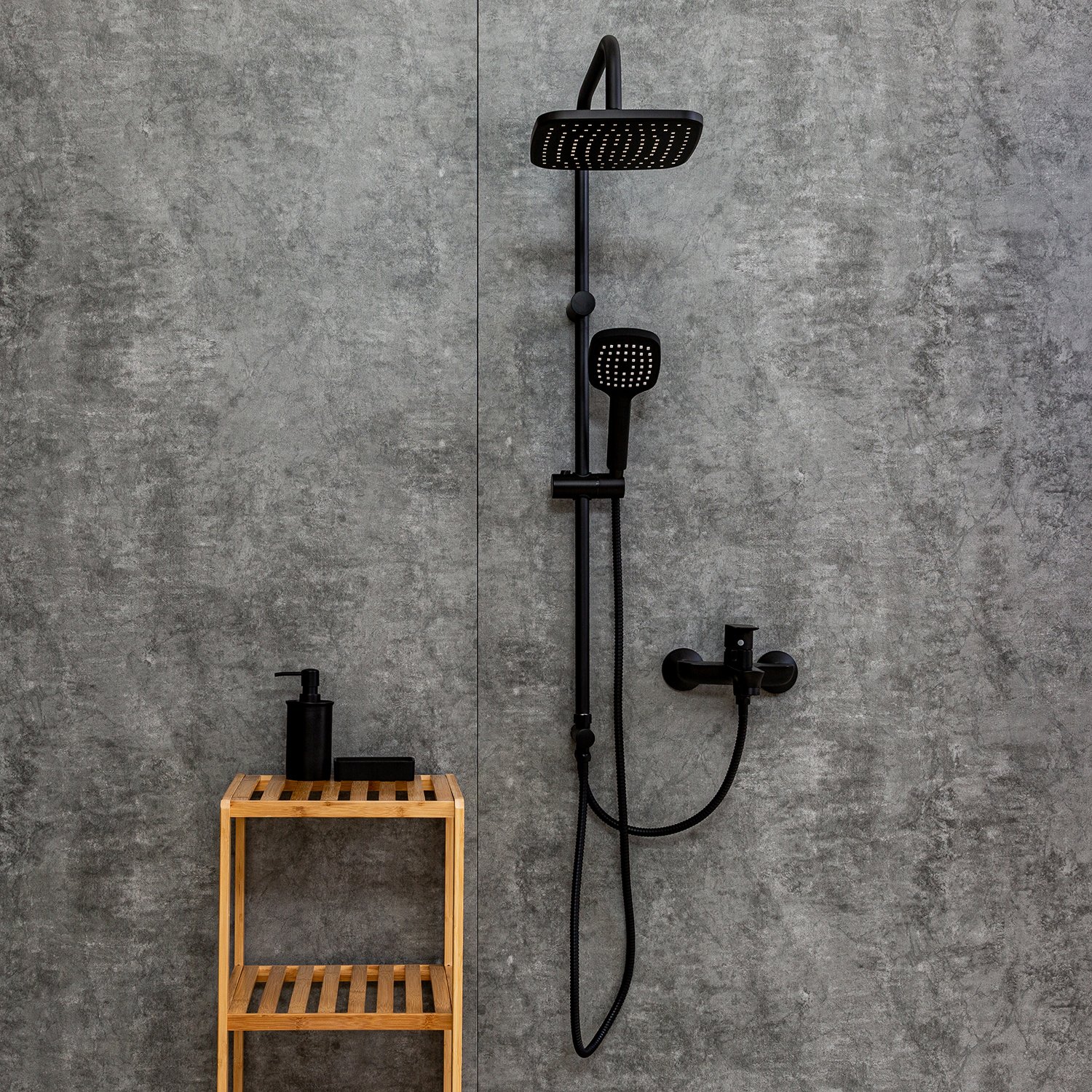 Душевой комплект Orange Aristo M19-944b черный - 1