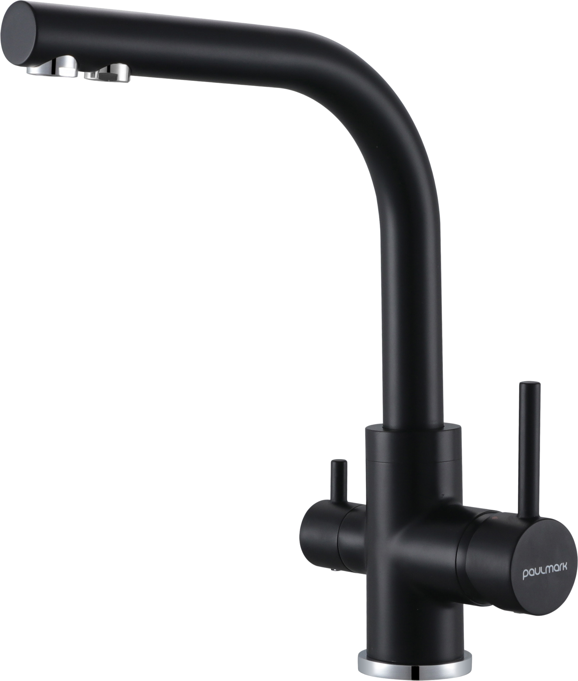 Смеситель для кухни Paulmark Essen темно - серый матовый Es213011-401TB - 0